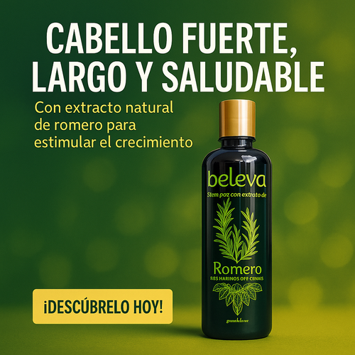SHAMPOO CON EXTRACTO DE ROMERO: ¡ELEVA TU CABELLO A SU MÁXIMA EXPRESIÓN!