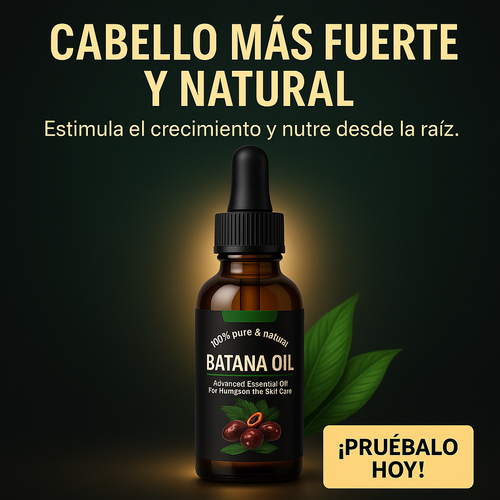 ACEITE DE BATANA - ¡TRANSFORMA TU CABELLO Y DEVUÉLVELE SU FUERZA NATURAL! - Todo y mas 