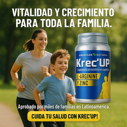 KREC'UP: ¡El Impulso Natural para Crecer Fuerte y Sano! - Todo y mas 