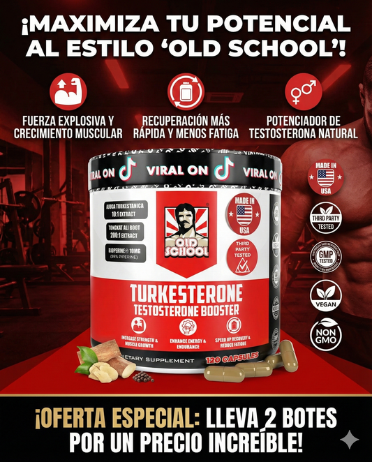TURKESTERONE OLD SCHOOL ORIGINAL ®